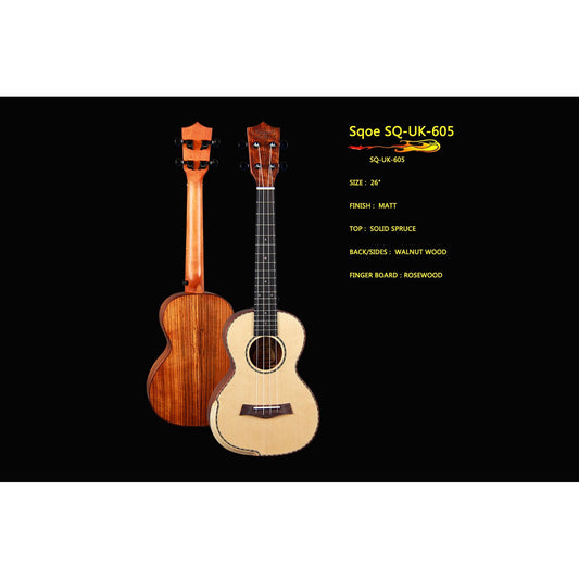 Đàn Ukulele Tenor Sqoe SQ-UK-605 - Việt Music