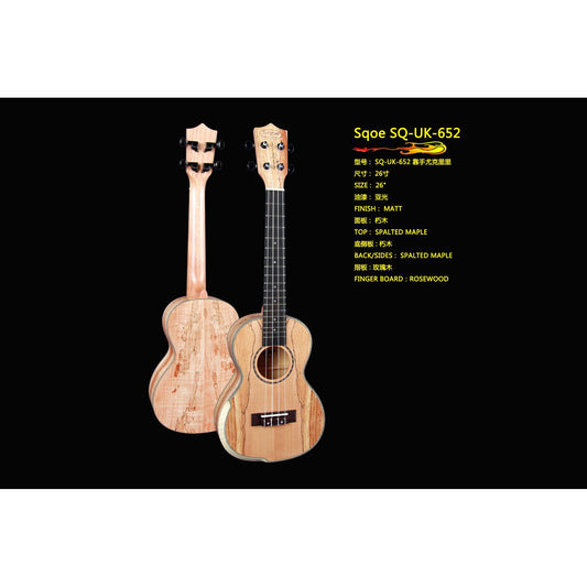 Đàn Ukulele Tenor Sqoe SQ-UK-652 - Việt Music