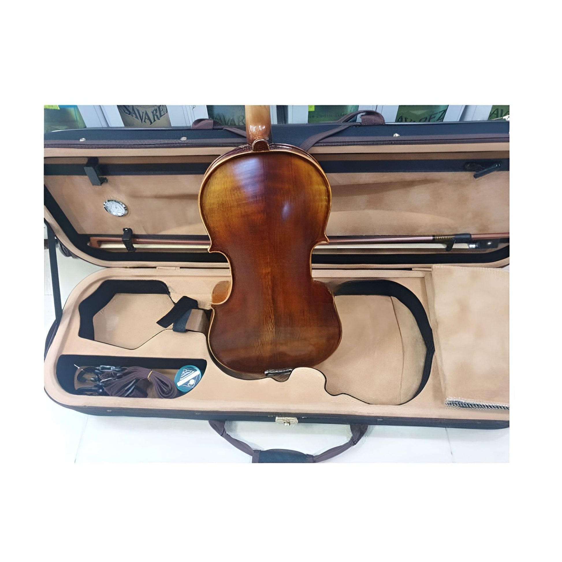 Đàn Violin Amati-1969 VF750 Vân Gỗ Size 4/4 - Việt Music