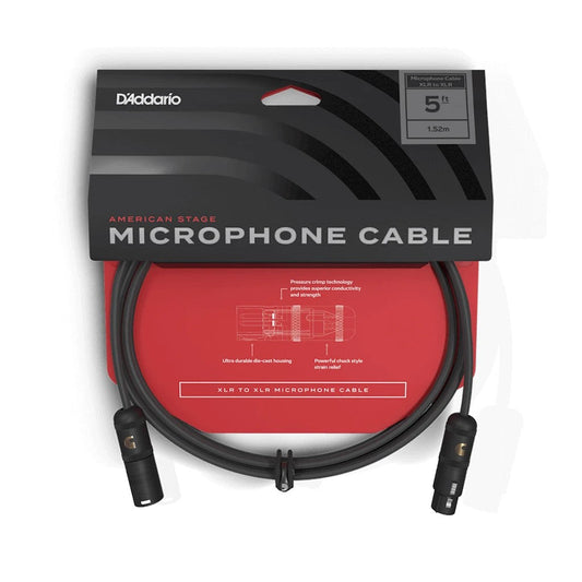 Dây Cáp Kết Nối D'Addario American Stage Microphone Cable PW-AMSM - Việt Music