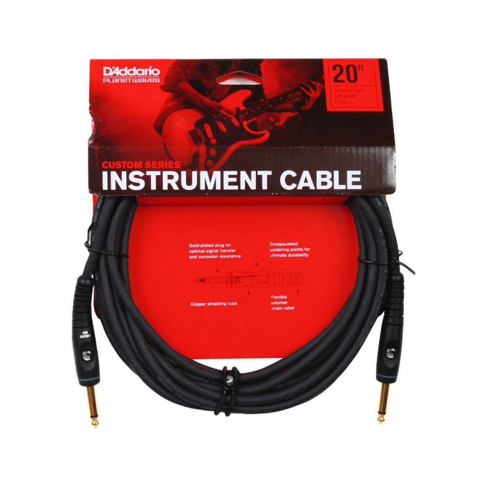 Dây Cáp Kết Nối D'Addario Custom Series Instrument Cable PW-G - Việt Music