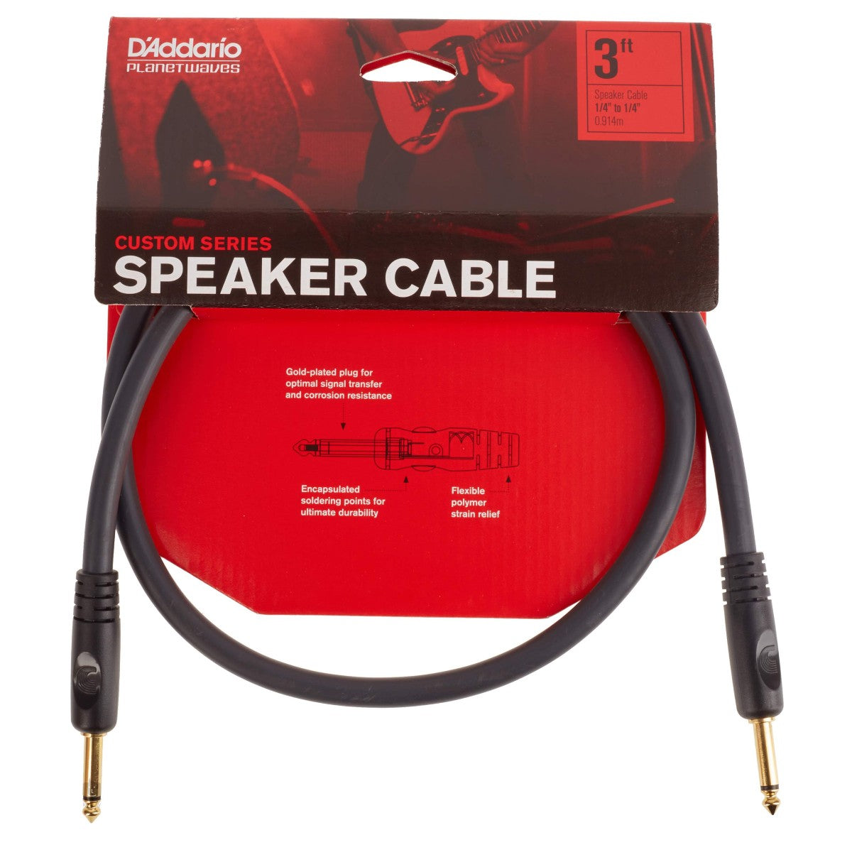 Dây Cáp Kết Nối D'Addario Custom Series Speaker Cable PW-S - Việt Music