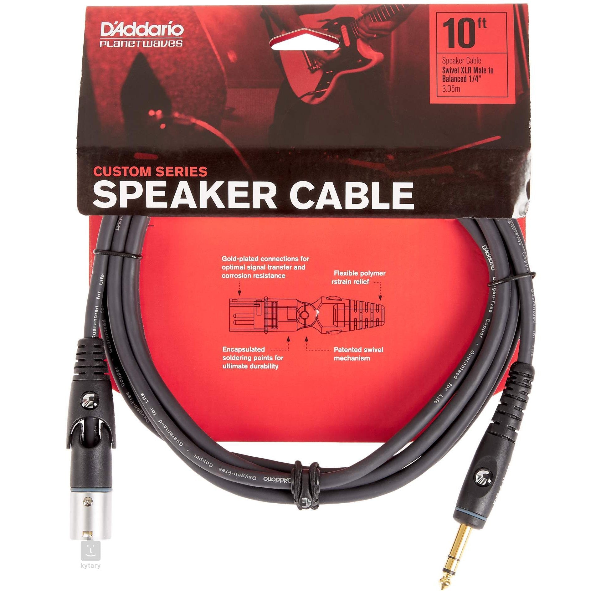 Dây Cáp Kết Nối D'Addario Custom Series Swivel Microphone Cables PW-GMMS - Việt Music