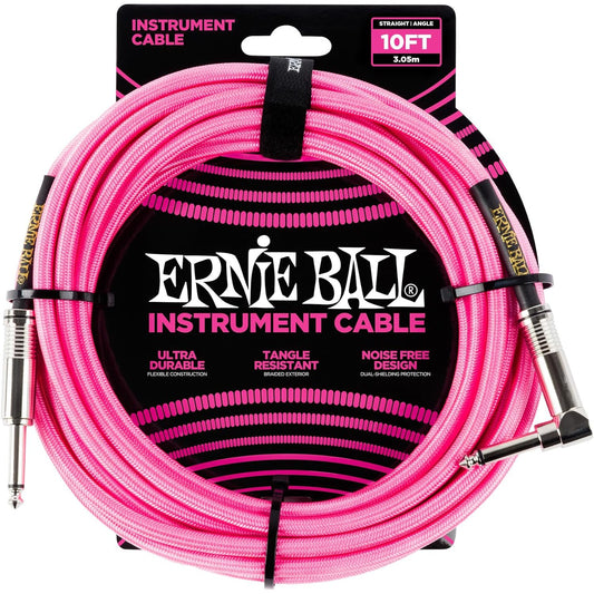 Dây Cáp Kết Nối Ernie Ball Instrument Cable P06078, 10ft - Việt Music