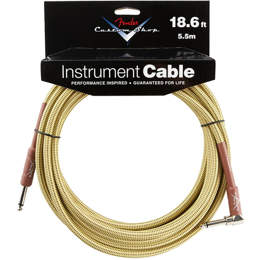 Dây Cáp Kết Nối Fender Custom Shop Performance Instrument Cable, 1 Đầu Thẳng - 1 Đầu Vuông - Việt Music