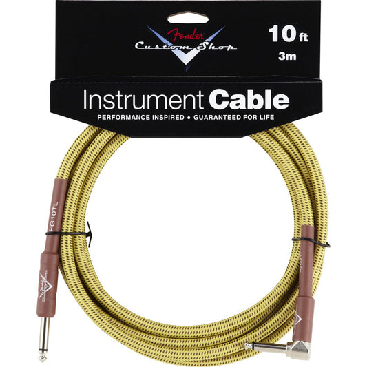 Dây Cáp Kết Nối Fender Custom Shop Performance Instrument Cable, 1 Đầu Thẳng - 1 Đầu Vuông - Việt Music