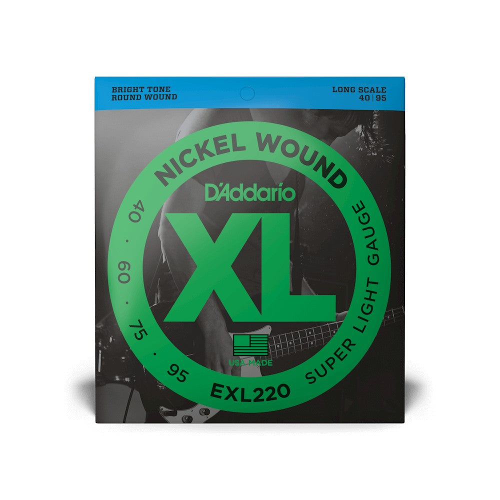 Dây Đàn Guitar Bass D'Addario XL Nickel - Việt Music