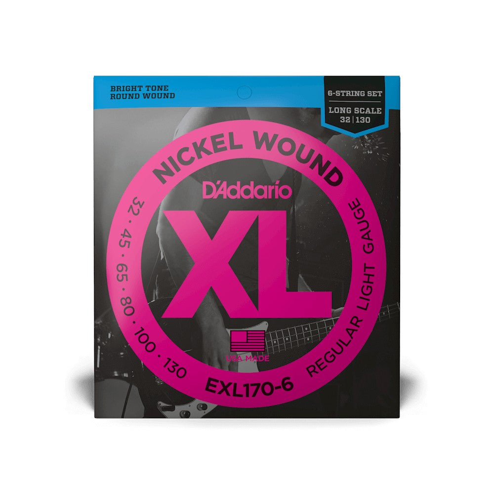 Dây Đàn Guitar Bass D'Addario XL Nickel - Việt Music