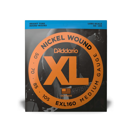 Dây Đàn Guitar Bass D'Addario XL Nickel - Việt Music