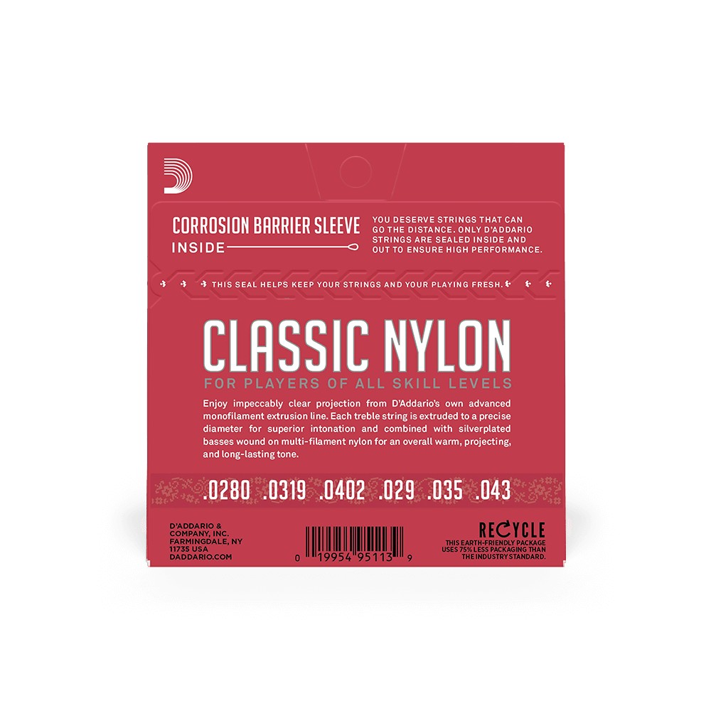 Dây Đàn Guitar Classic D'Addario Classic Nylon - Việt Music