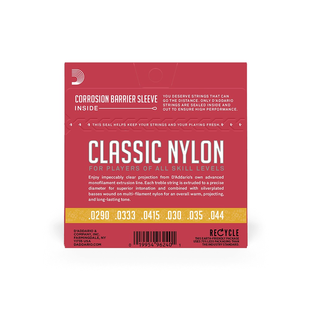 Dây Đàn Guitar Classic D'Addario Classic Nylon - Việt Music