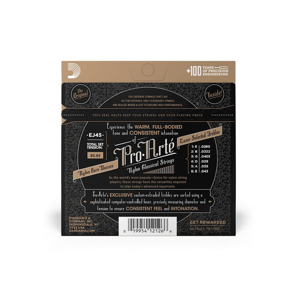 Dây Đàn Guitar Classic D'Addario Pro-Arté Nylon - Việt Music