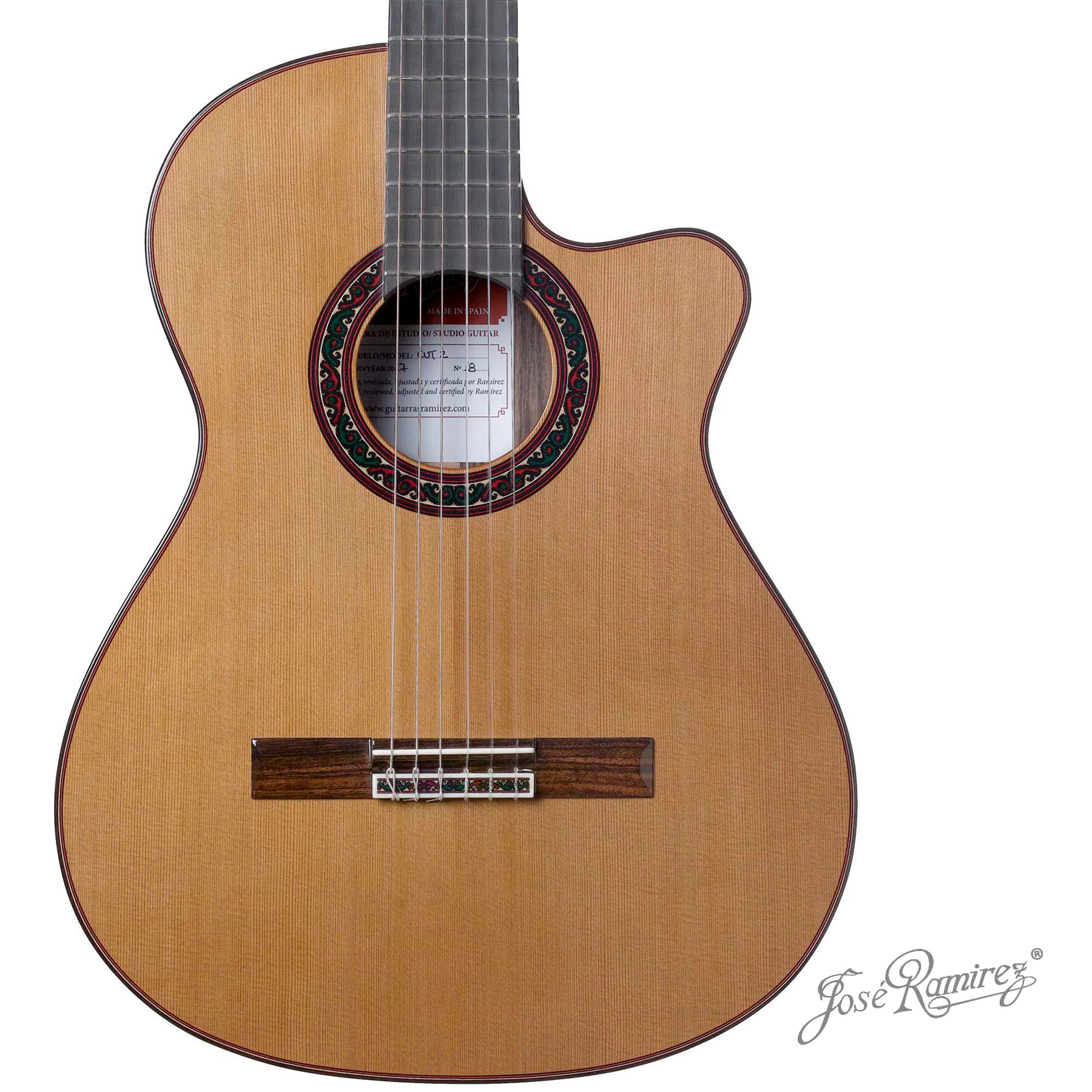 Đàn Guitar Classic Jose Ramirez Cut 2 Cedar - Qua Sử Dụng - Việt Music