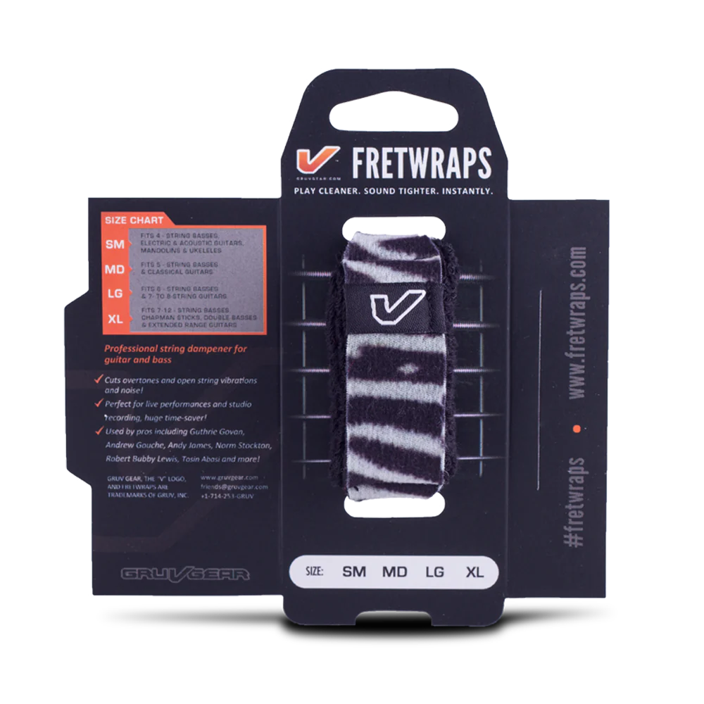 FretWraps Gruv Gear Zebra - Việt Music
