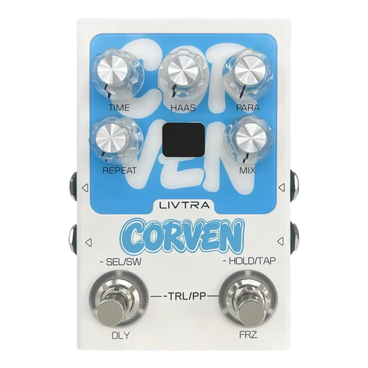 Pedal Guitar Livtra Corven - Stereo Delay Pedal - Việt Music