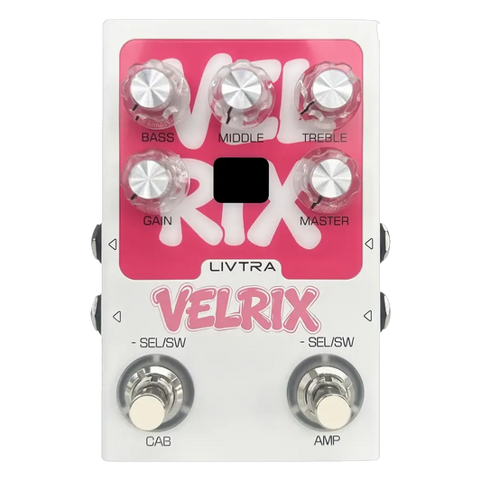 Pedal Guitar Livtra Velrix - AMP & IR Pedal - Việt Music