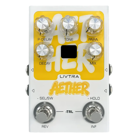 Pedal Guitar Livtra Aether - Stereo Reverb Pedal - Việt Music