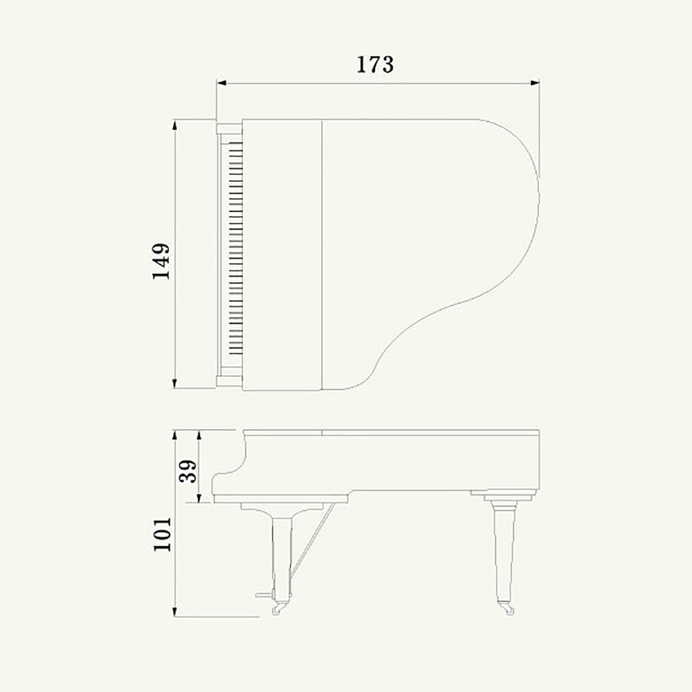 Grand Piano Yamaha C2X Chrome - Việt Music