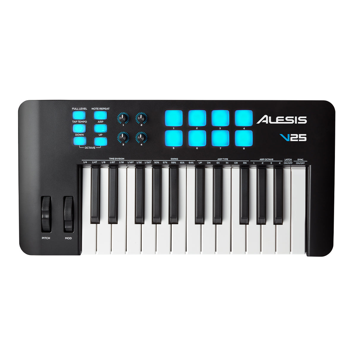 MIDI Keyboard Controller Alesis V25 MKII - Việt Music