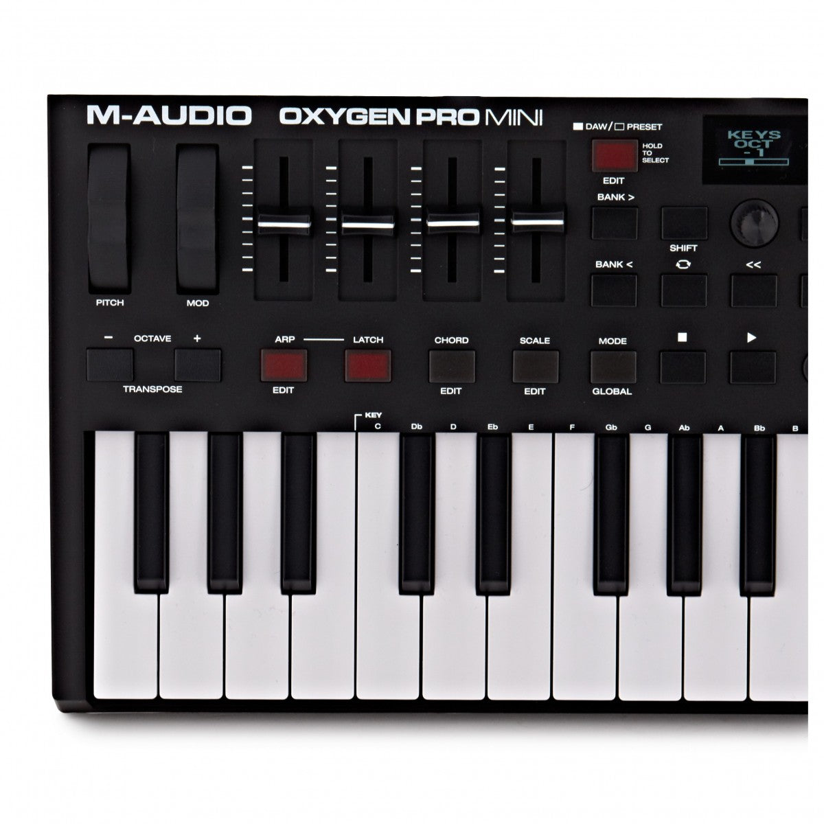 MIDI Keyboard Controller M-Audio Oxygen Pro Mini - Việt Music