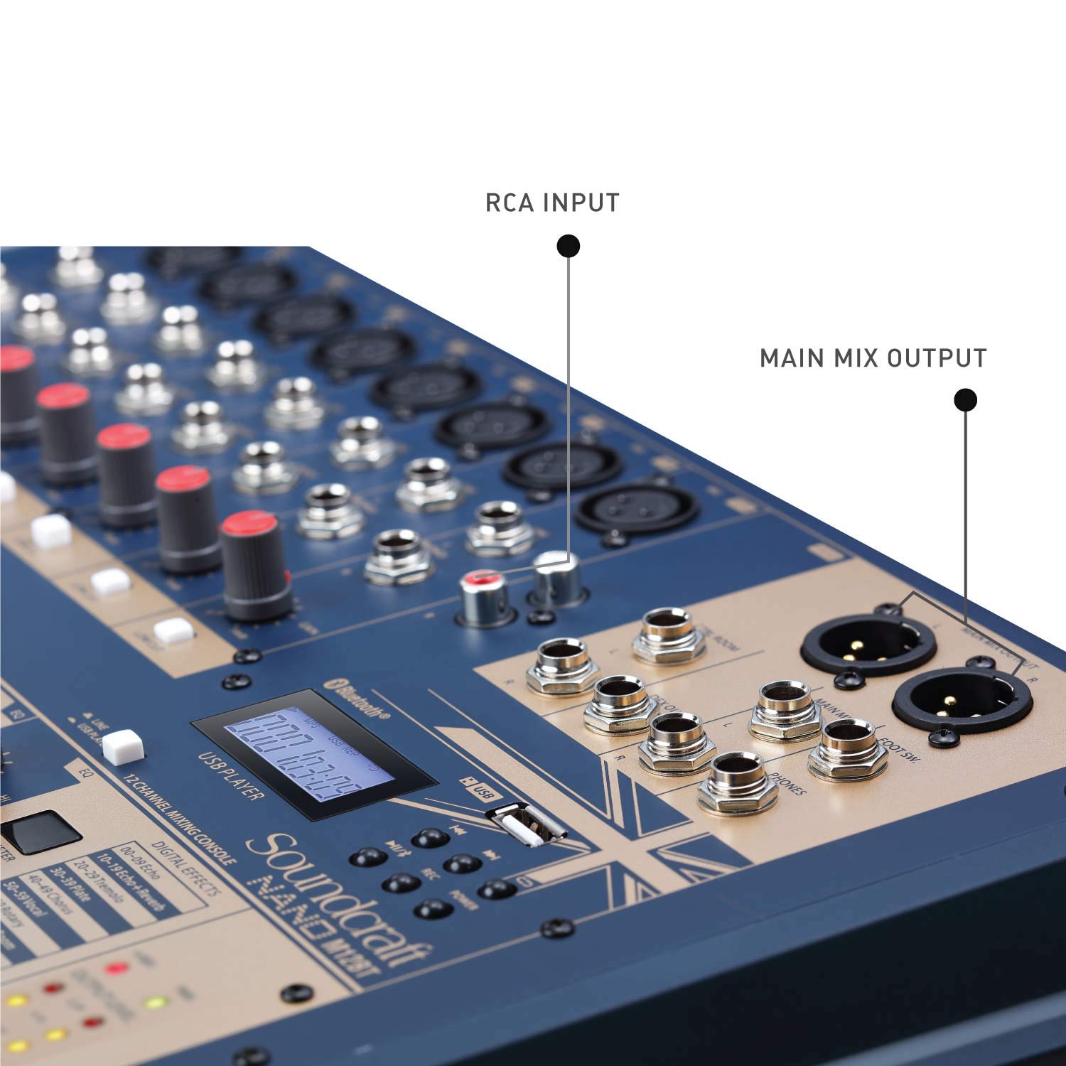 Mixer Soundcraft Nano M08BT - Việt Music