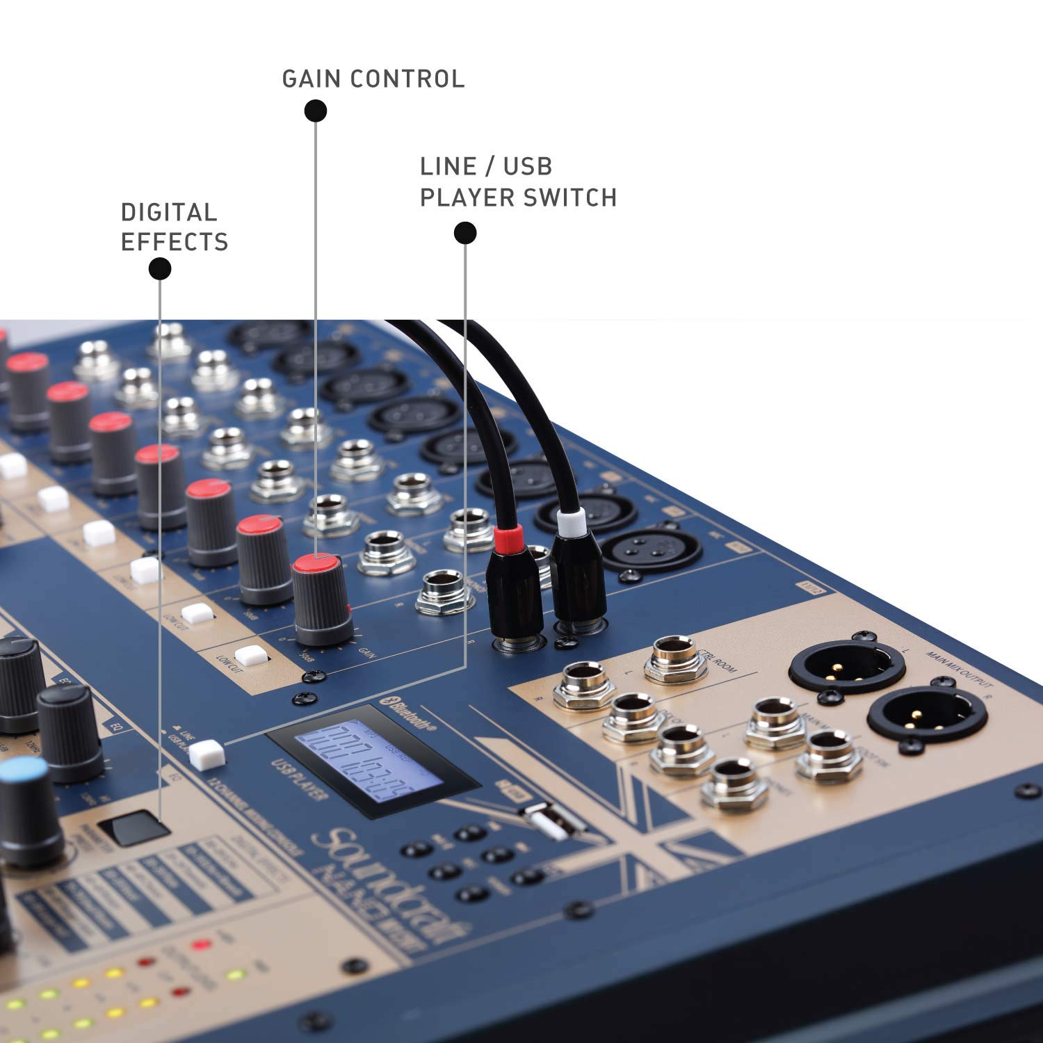 Mixer Soundcraft Nano M08BT - Việt Music