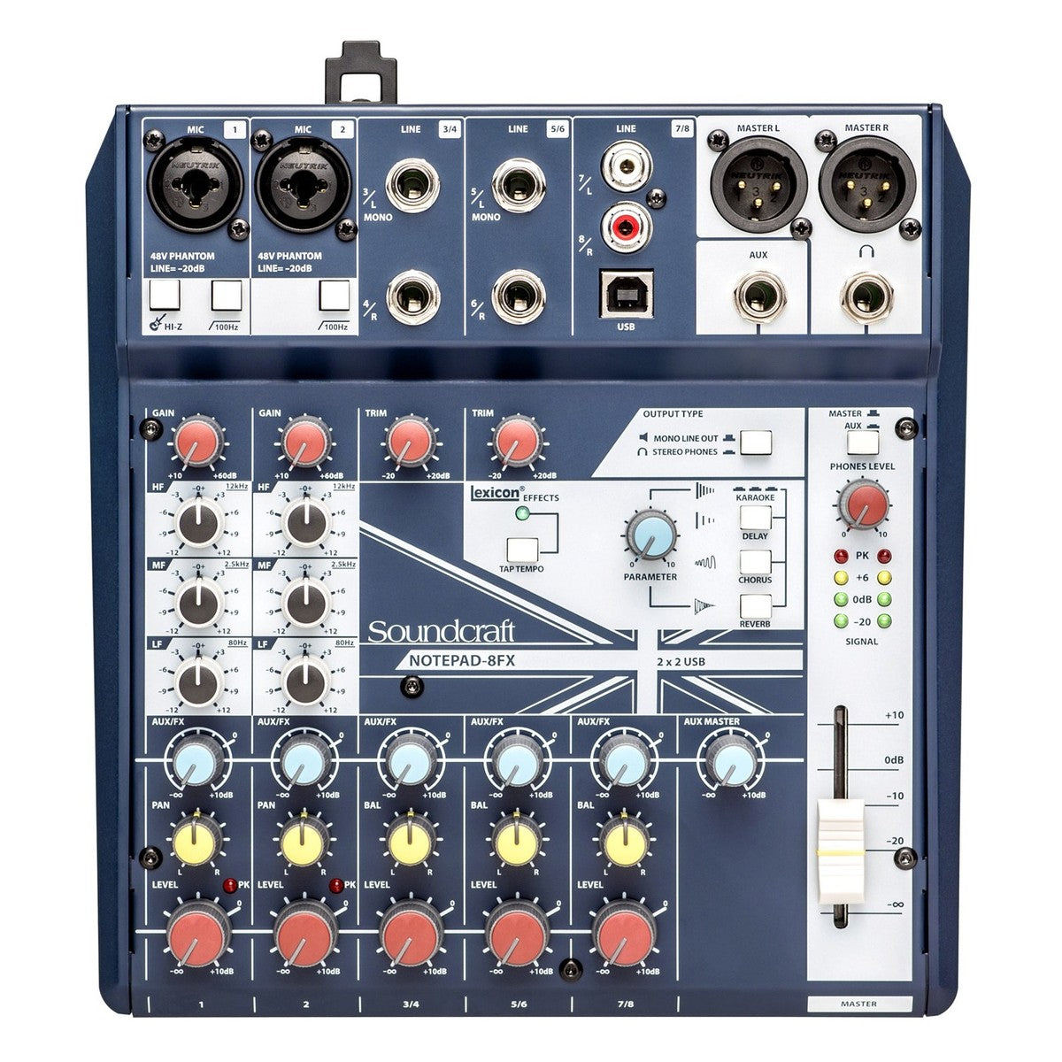 Mixer Soundcraft Notepad 8FX - Việt Music