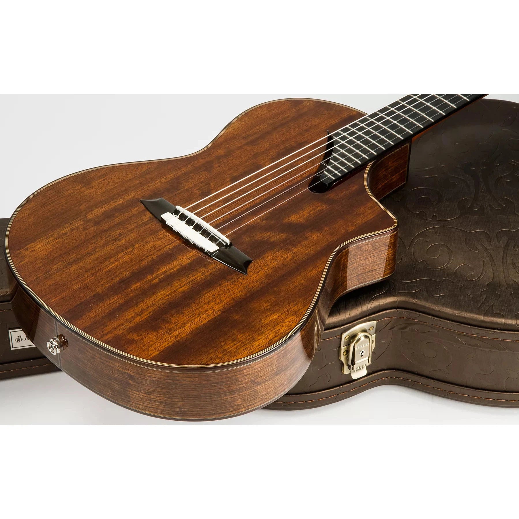 Đàn Guitar Classic Martinez MSCC-14 OV Ovangkol Thinbody - Việt Music