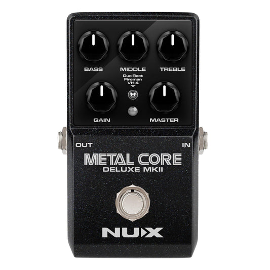 Pedal Guitar Nux Metal Core Deluxe MKII - Preamp