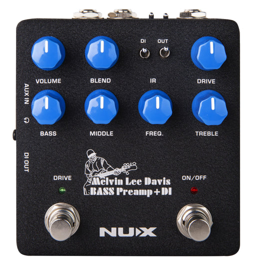 Pedal Guitar Nux MLD Bass Preamp + DI NBP-5