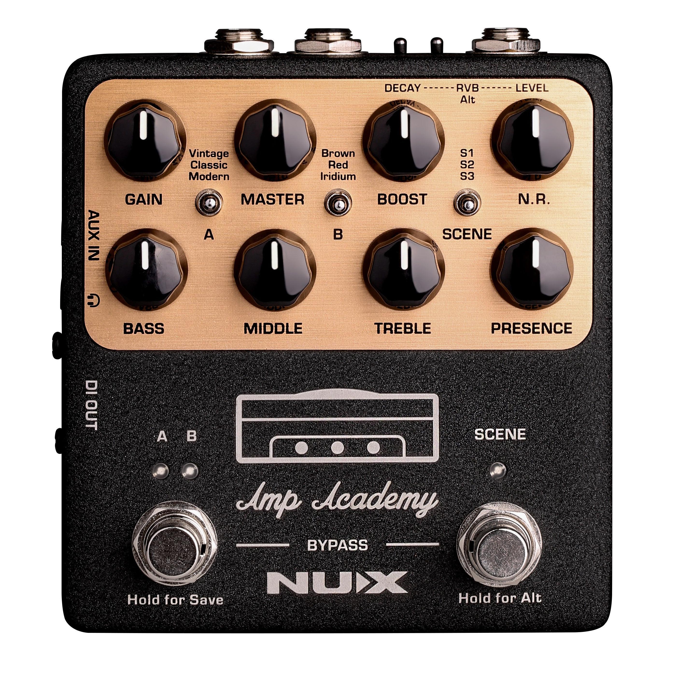 Pedal Guitar Nux Amp Academy NGS-6 - World-class Stompbox Amp