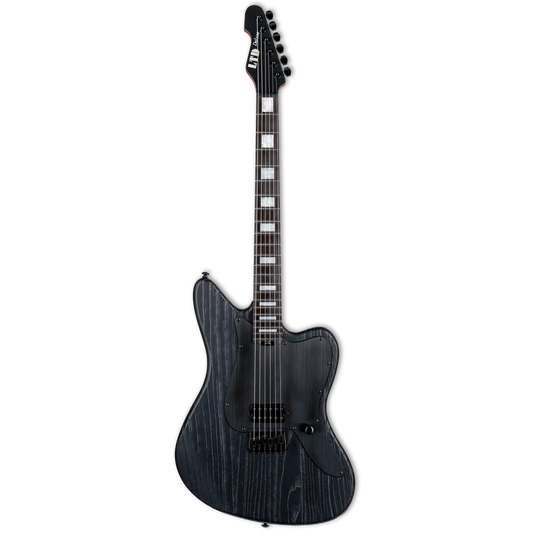 Đàn Guitar Điện ESP LTD XJ-1 HT H, Ebony Fingerboard, Black Blast - Việt Music