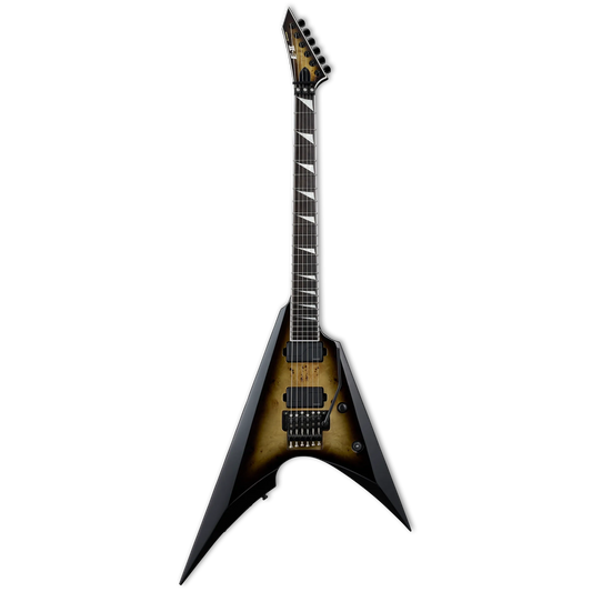 Đàn Guitar Điện ESP E-II Arrow HH, Ebony Fingerboard, Nebula Black Burst - Việt Music