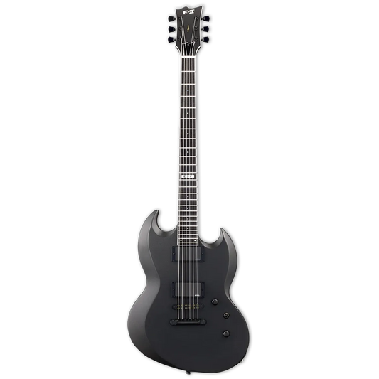 Đàn Guitar Điện ESP E-II Viper Baritone HH, Ebony Fingerboard, Charcoal Metallic Satin - Việt Music