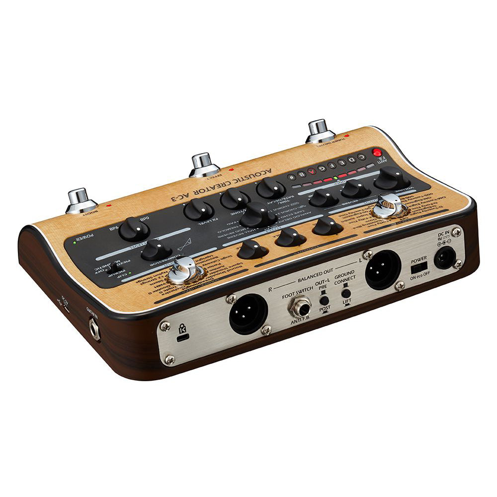 Pedal Guitar Acoustic Zoom AC-3 Acoustic Creator - Việt Music