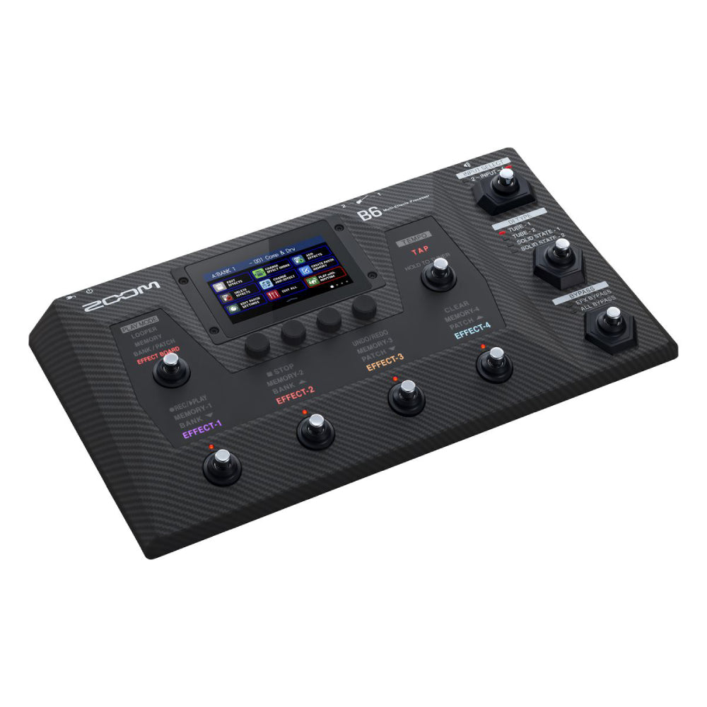 Pedal Guitar Bass Zoom B6 Bass Multi-Effects Processors - Việt Music