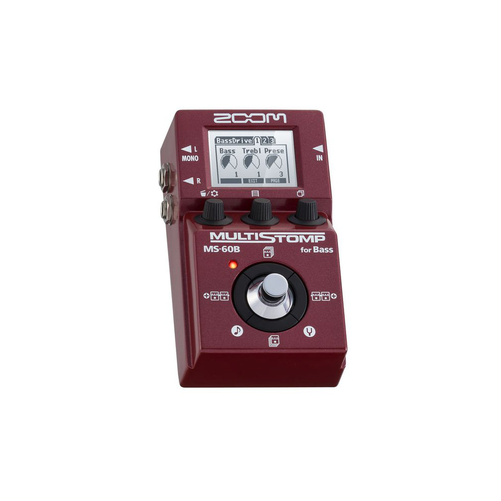 Pedal Guitar Bass Zoom MS-60B MultiStomp Bass Pedal - Việt Music