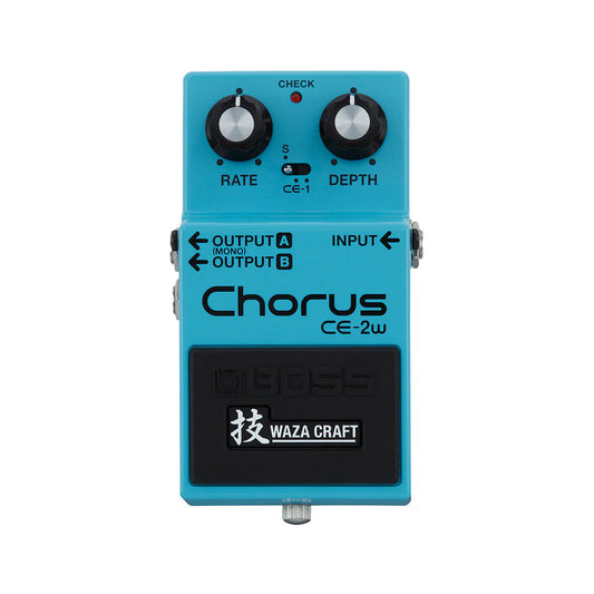 Pedal Guitar Boss CE-2W Chorus Waza Craft Special Edition - Việt Music