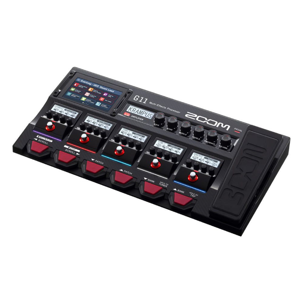 Pedal Guitar Điện Zoom G11 Multi-Effects Processor for Guitarists - Việt Music