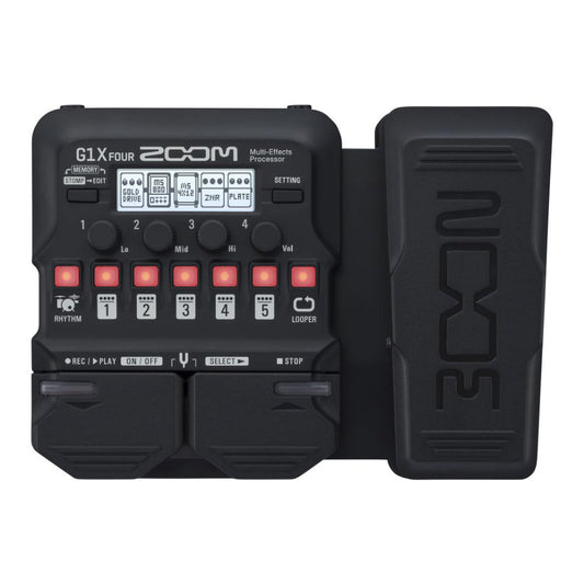 Pedal Guitar Điện Zoom G1 Four / G1X Four Guitar Multi-Effects Processors - Việt Music