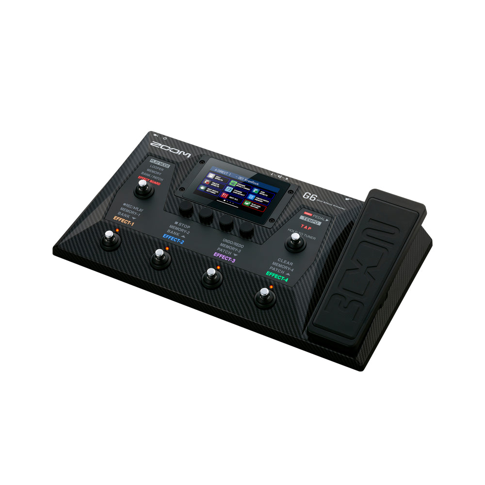 Pedal Guitar Điện Zoom G6 Multi-Effects Processor for Guitarists - Việt Music