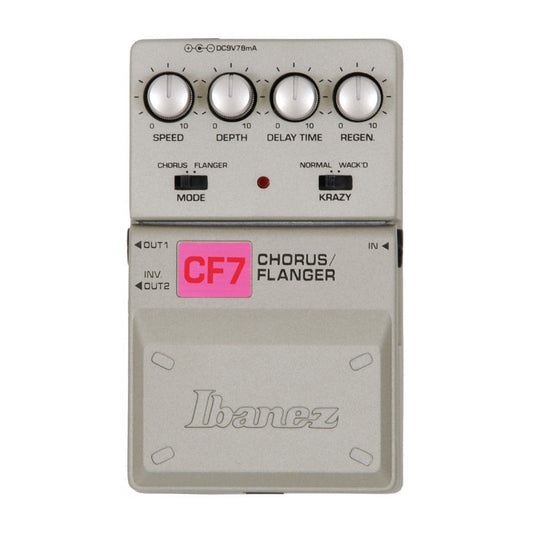 Pedal Guitar Ibanez CF7 Chorus/Flanger - Việt Music