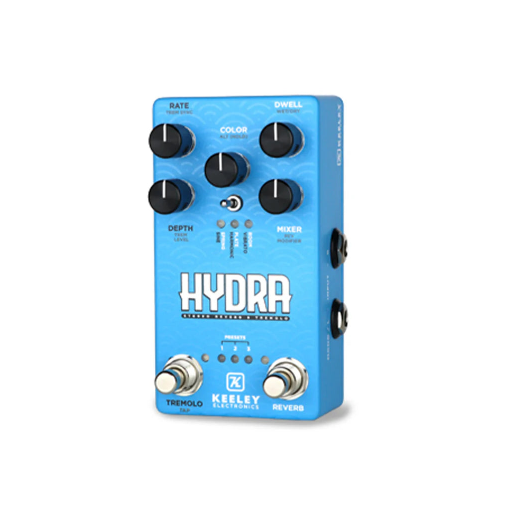 Pedal Guitar Keeley HYDRA Stereo Reverb & Tremolo - Việt Music