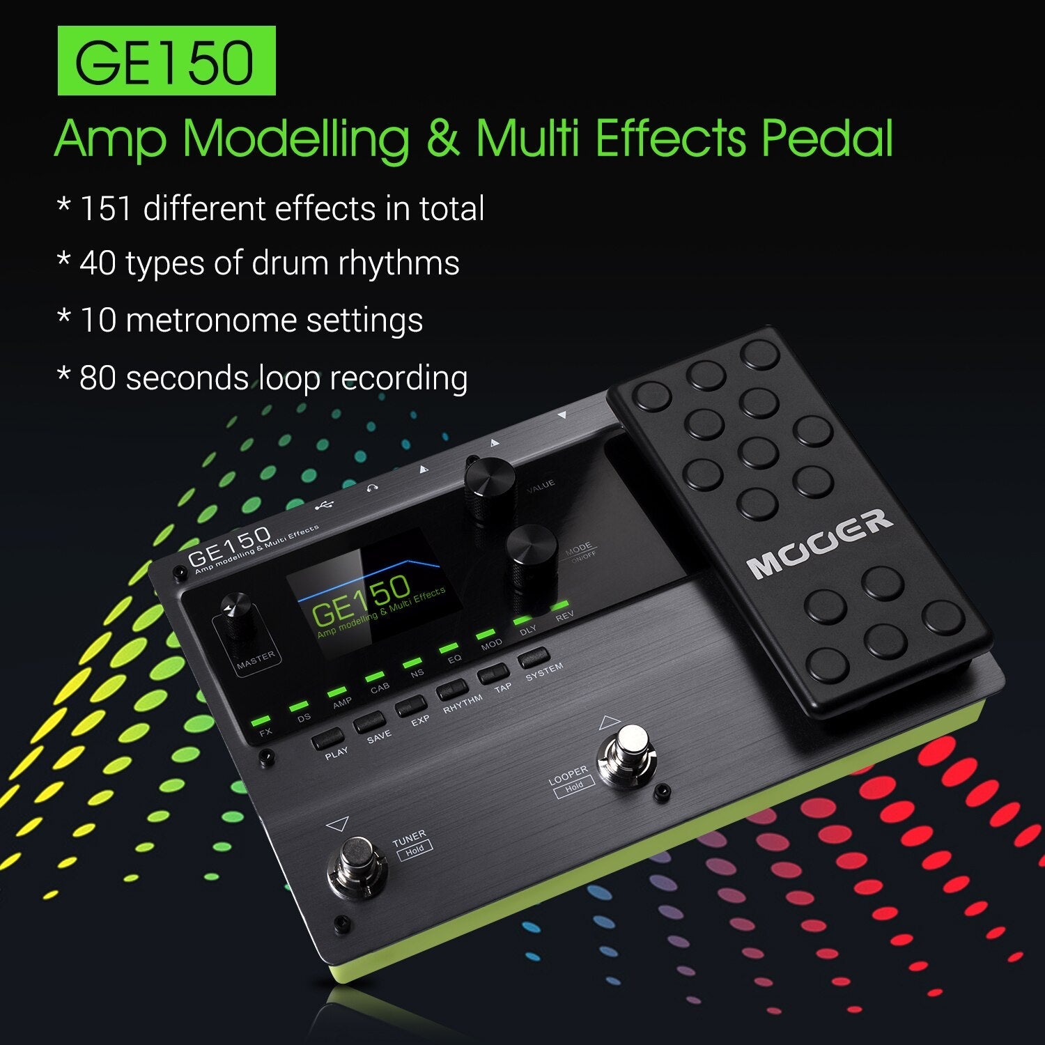 Pedal Guitar Mooer GE150 - Việt Music