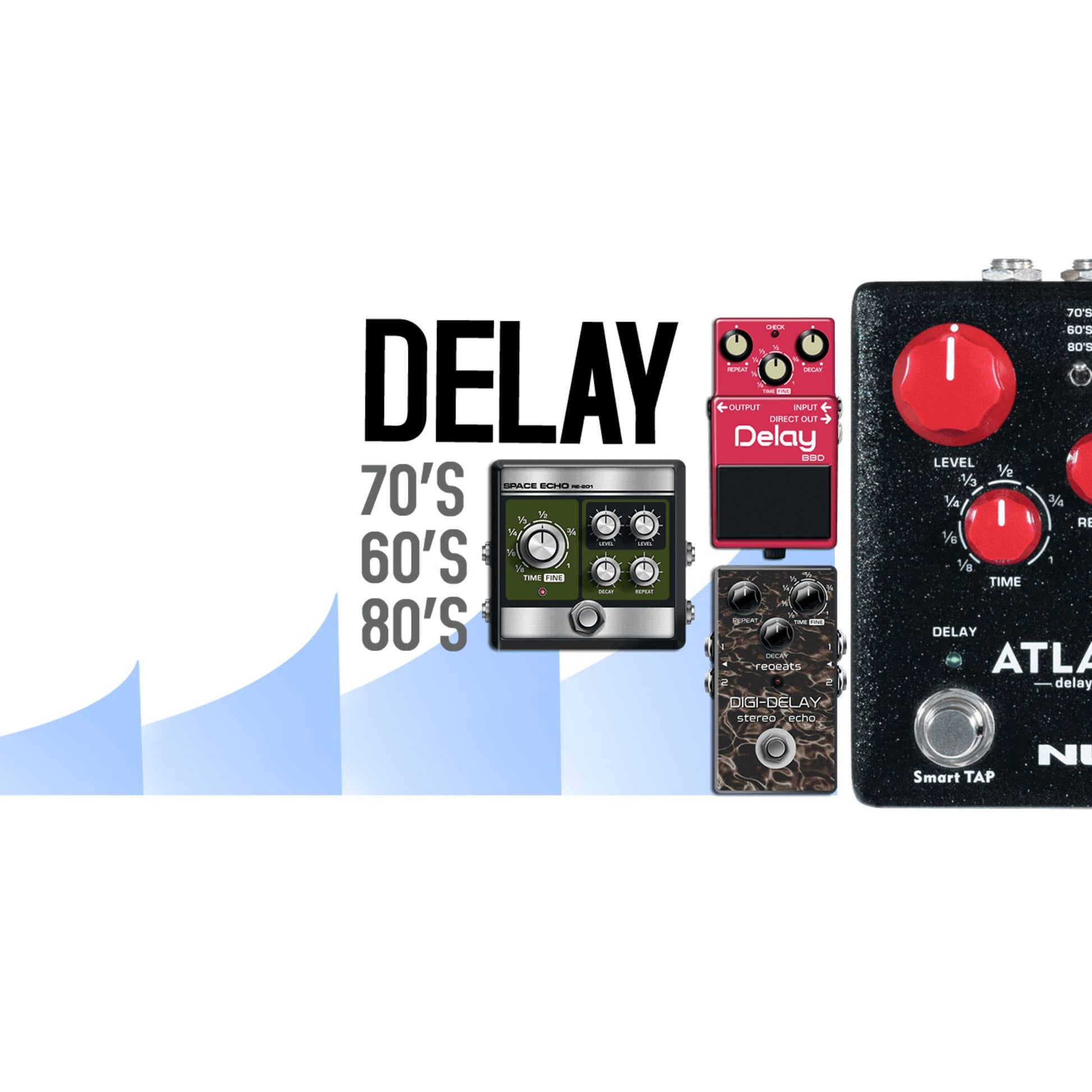 Pedal Guitar Nux NDR-5 Atlantic - Việt Music