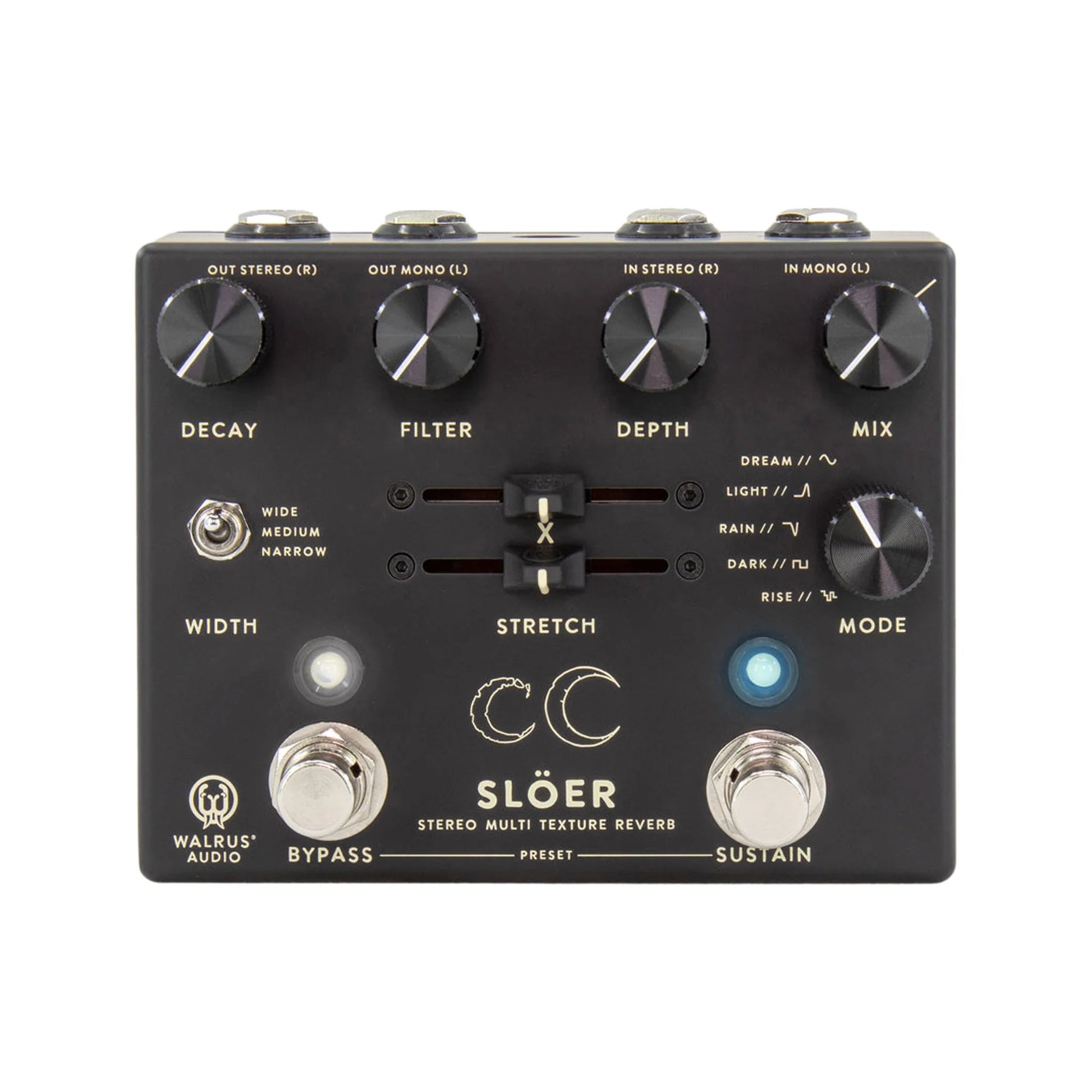 Pedal Guitar Walrus Audio SLOER Stereo Ambient Reverb - Việt Music