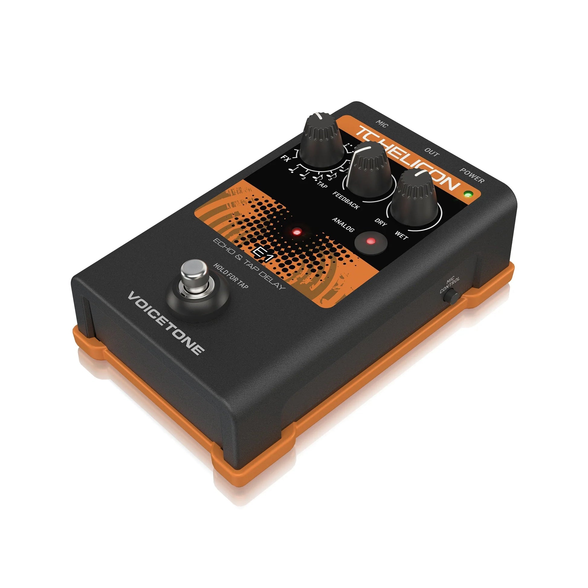 Pedal Guitar TC-Helicon VoiceTone E1 Echo and Tap Delay Vocal - Việt Music