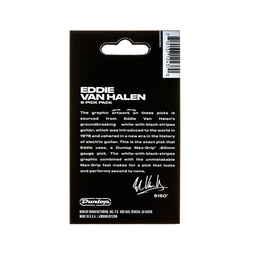 Pick Gảy Đàn Guitar Jim Dunlop EVHP03 EVH VHI, 6pc - Việt Music
