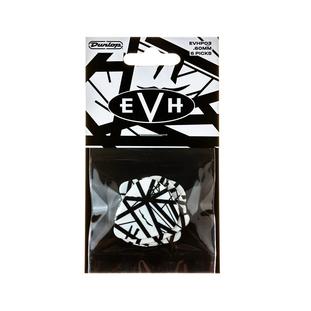 Pick Gảy Đàn Guitar Jim Dunlop EVHP03 EVH VHI, 6pc - Việt Music