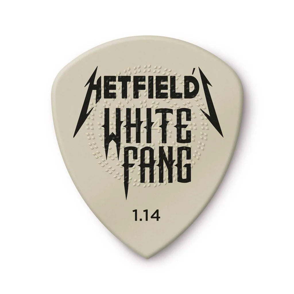 Pick Gảy Đàn Guitar Jim Dunlop PH122 Hetfields White Fang Custom 1.14mm, 6pc - Việt Music
